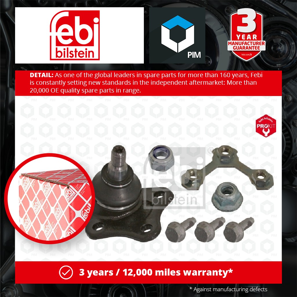 Febi Ball Joint Lower Right 14444 [PM270701]