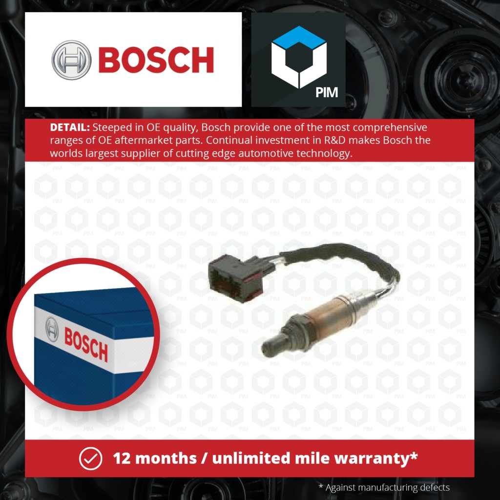 Bosch Lambda Sensor 0258003806 [PM269757]