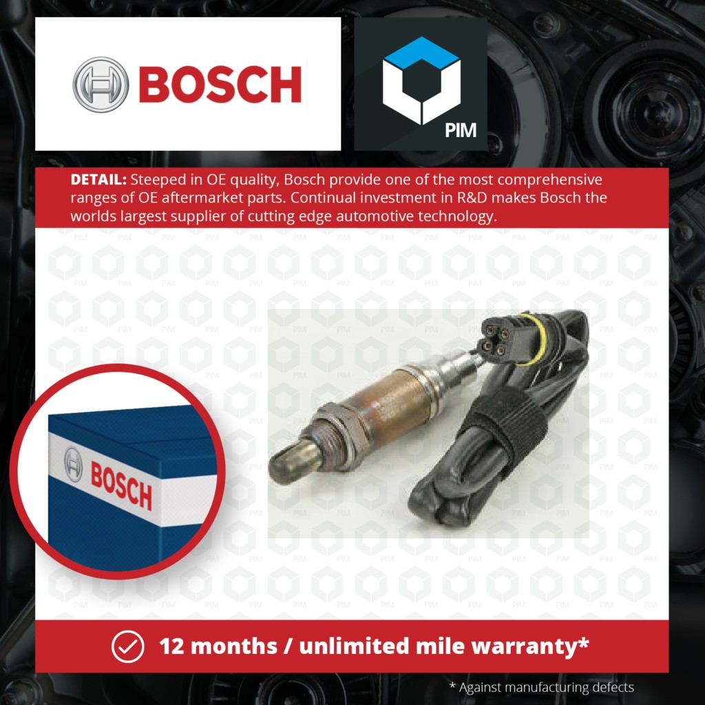 Bosch Lambda Sensor 0258003640 [PM269730]