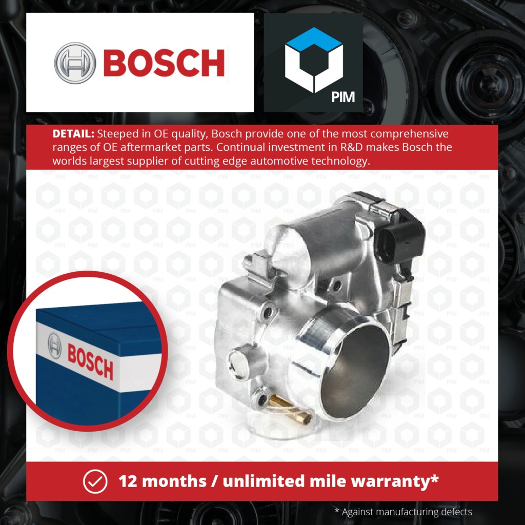 Bosch Throttle Body 0280750036 [PM268455]