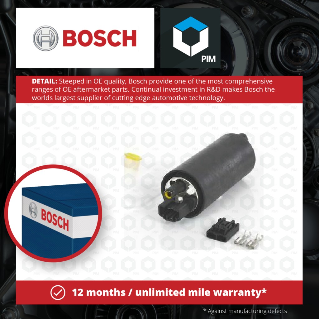 Bosch Fuel Pump In tank 0580314076 [PM268367]