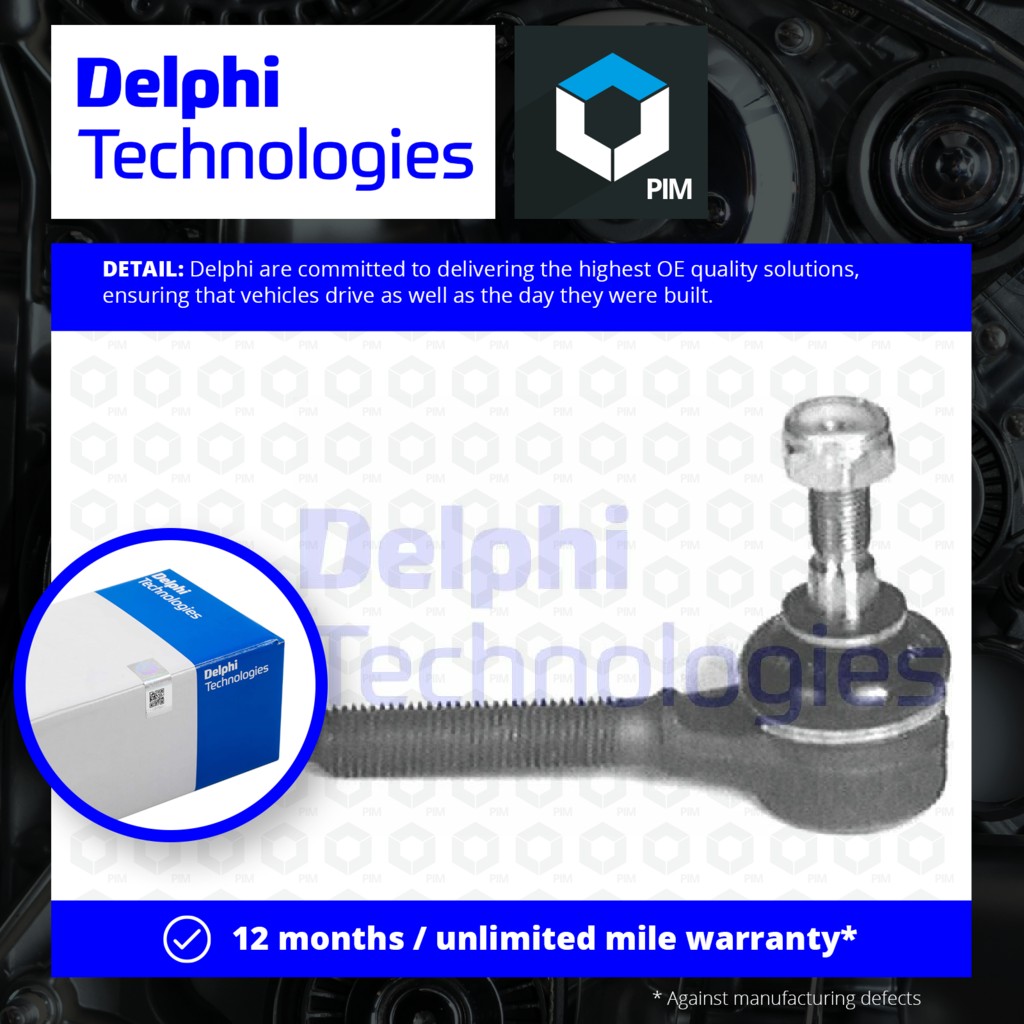 Delphi Tie / Track Rod End TA1187 [PM266158]