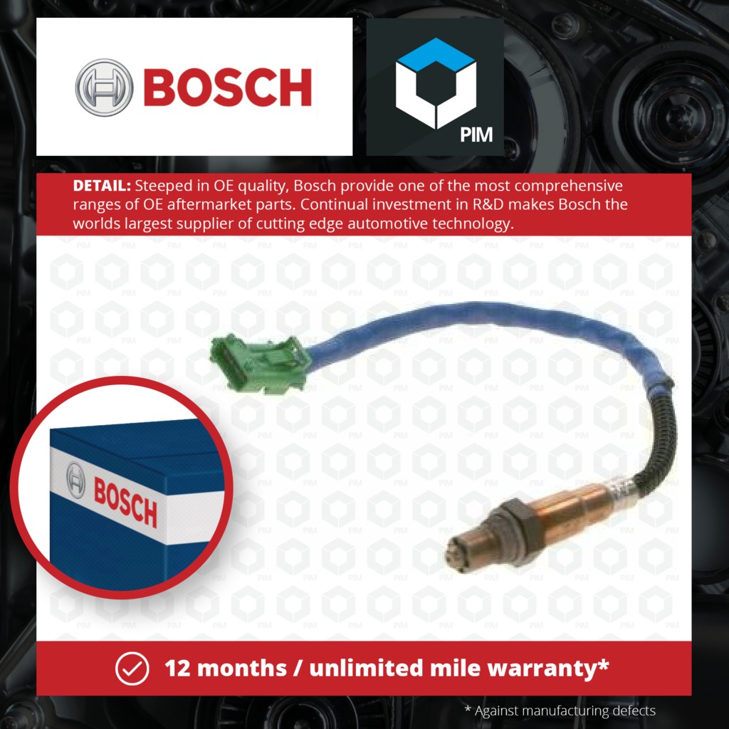 Bosch Lambda Sensor 0258006028 [PM265769]