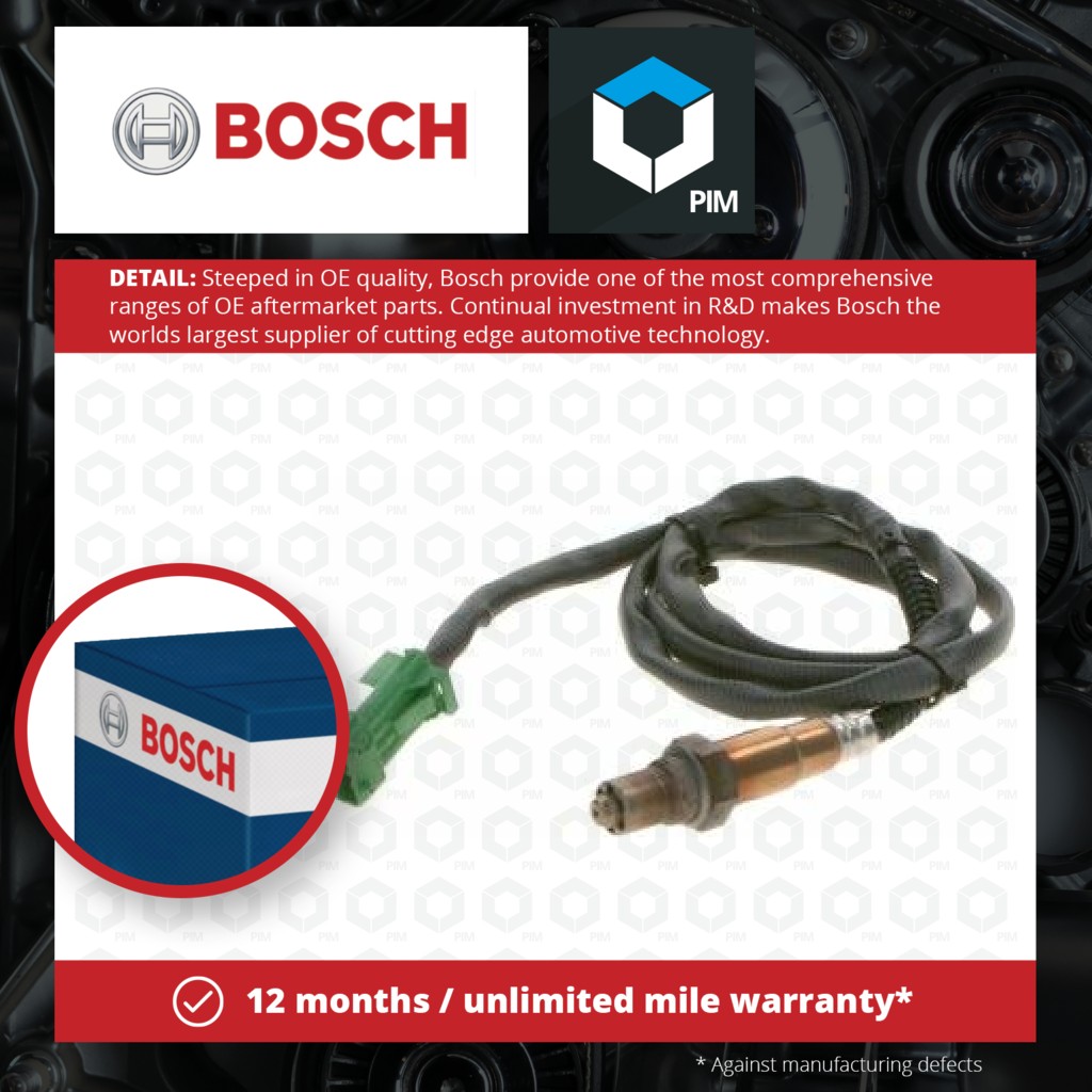 Bosch Lambda Sensor 0258006026 [PM265768]