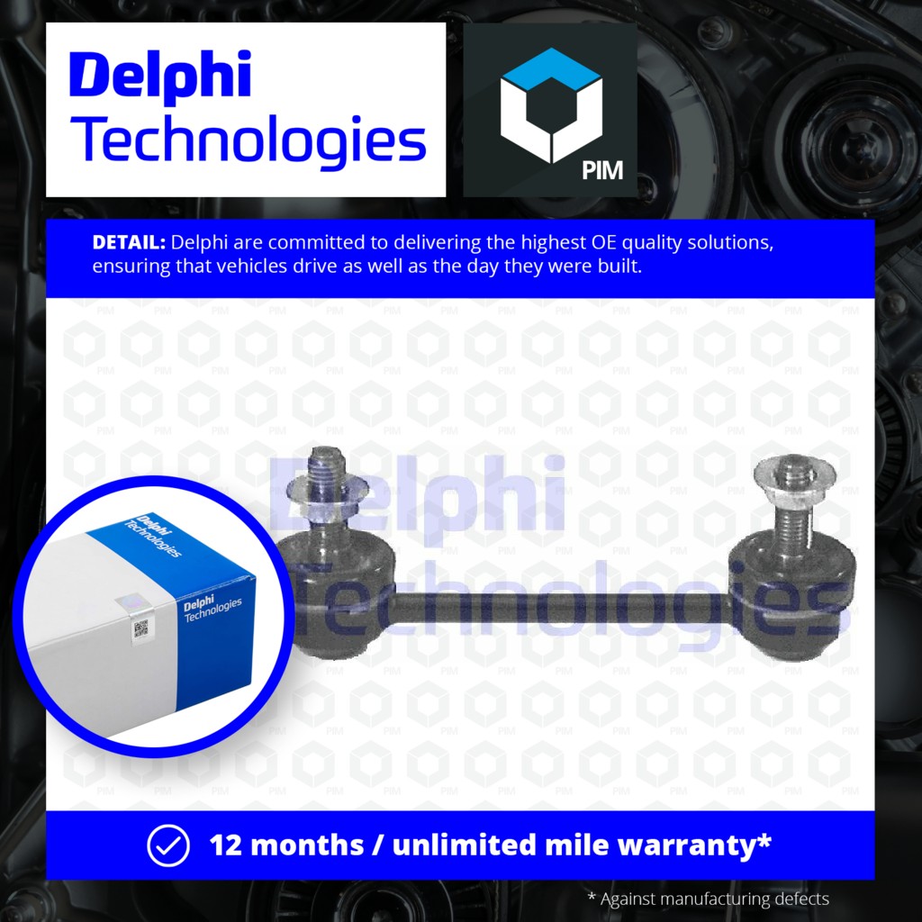 Delphi Anti Roll Bar Link Rear TC483 [PM264799]