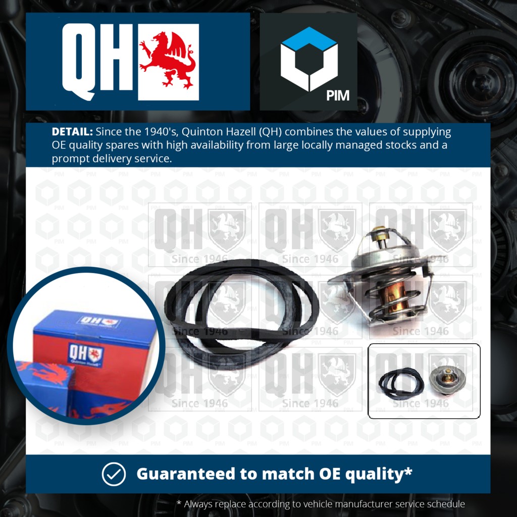 Quinton Hazell Coolant Thermostat QTH332K [PM260958]