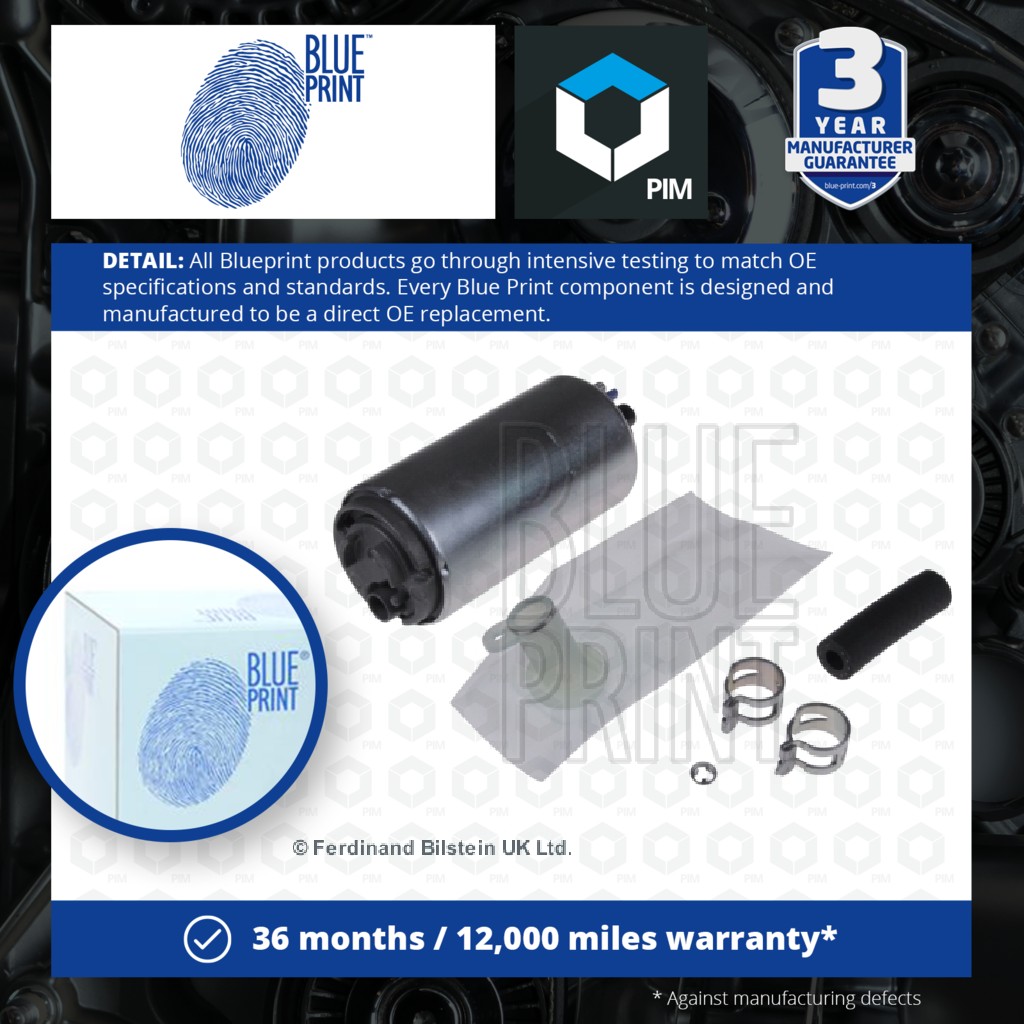 Blue Print Fuel Pump ADH26814 [PM260430]