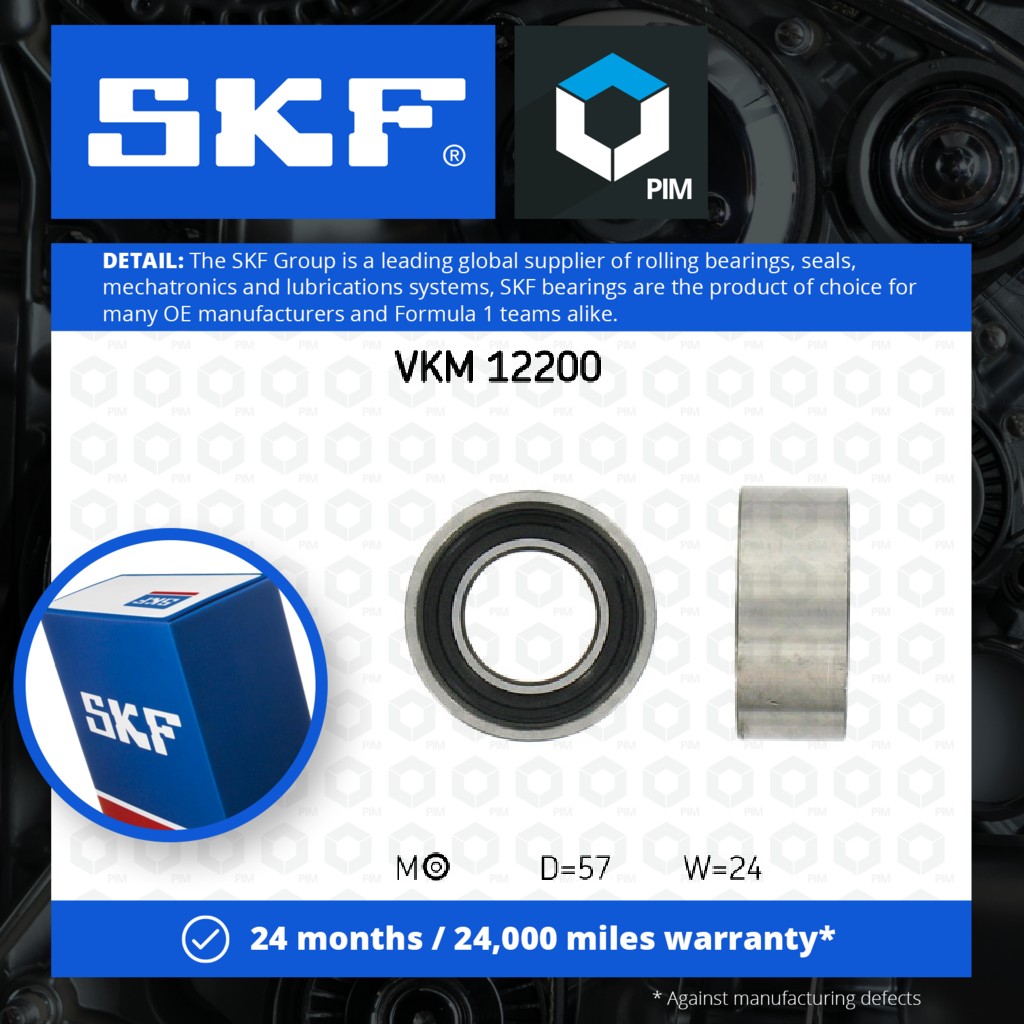 SKF Timing Belt Tensioner VKM12200 [PM260316]