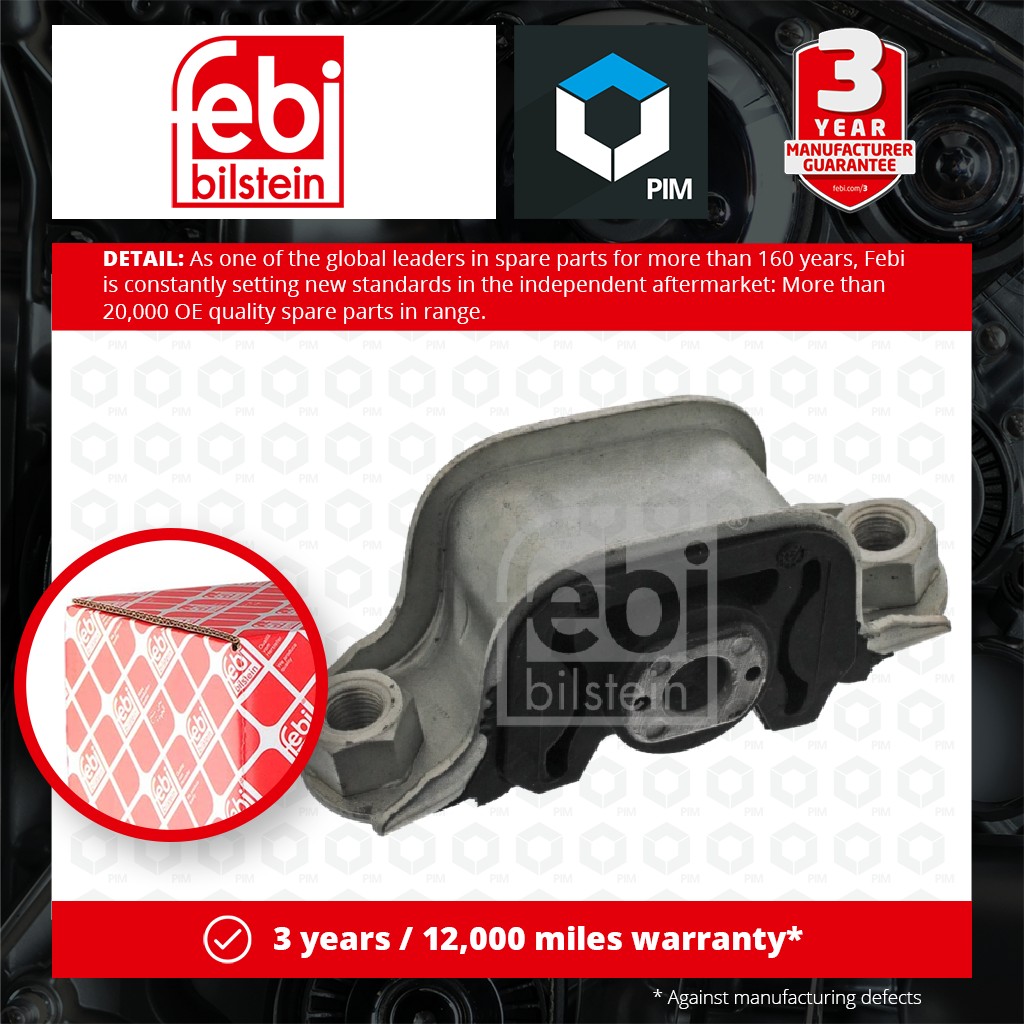 Febi Engine Mount Rear 14491 [PM255536]