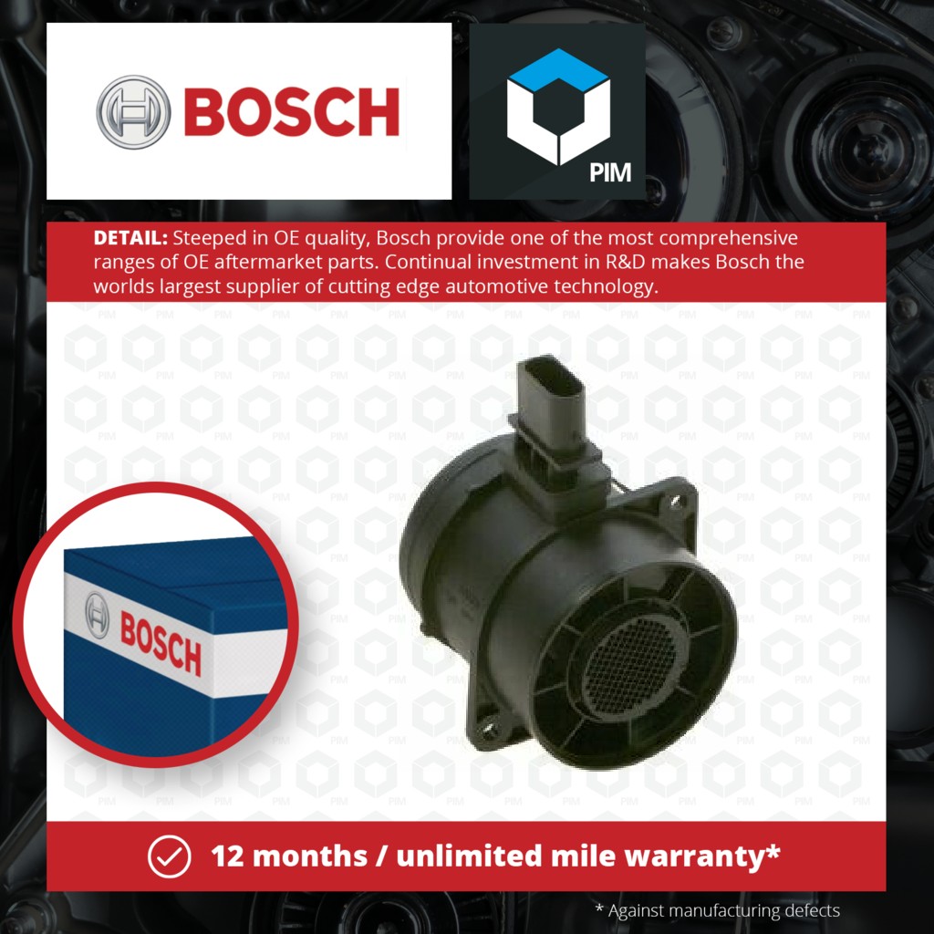 Bosch Air Mass Sensor 0281002896 [PM255132]