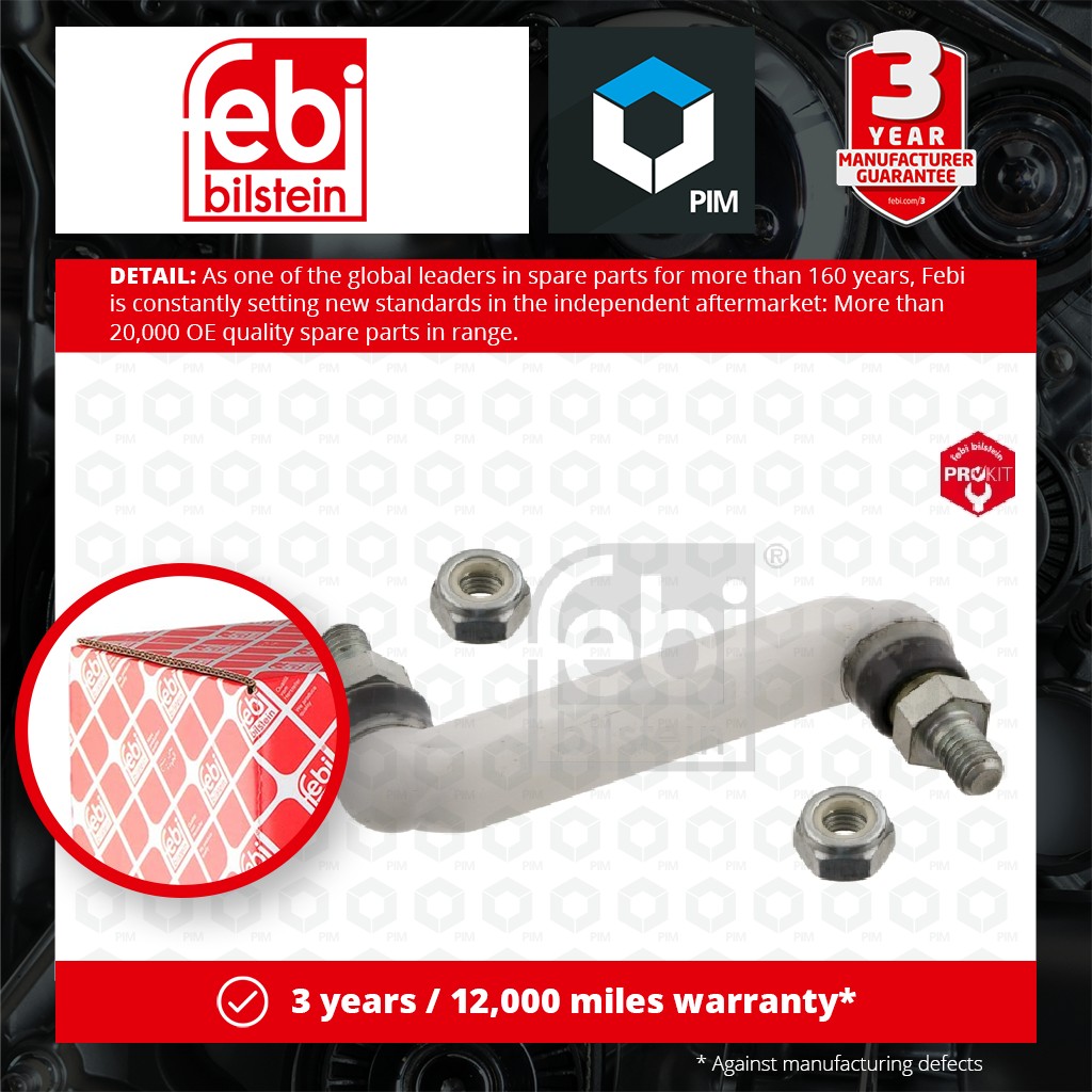 Febi Anti Roll Bar Link Rear Left or Right 02317 [PM254694]