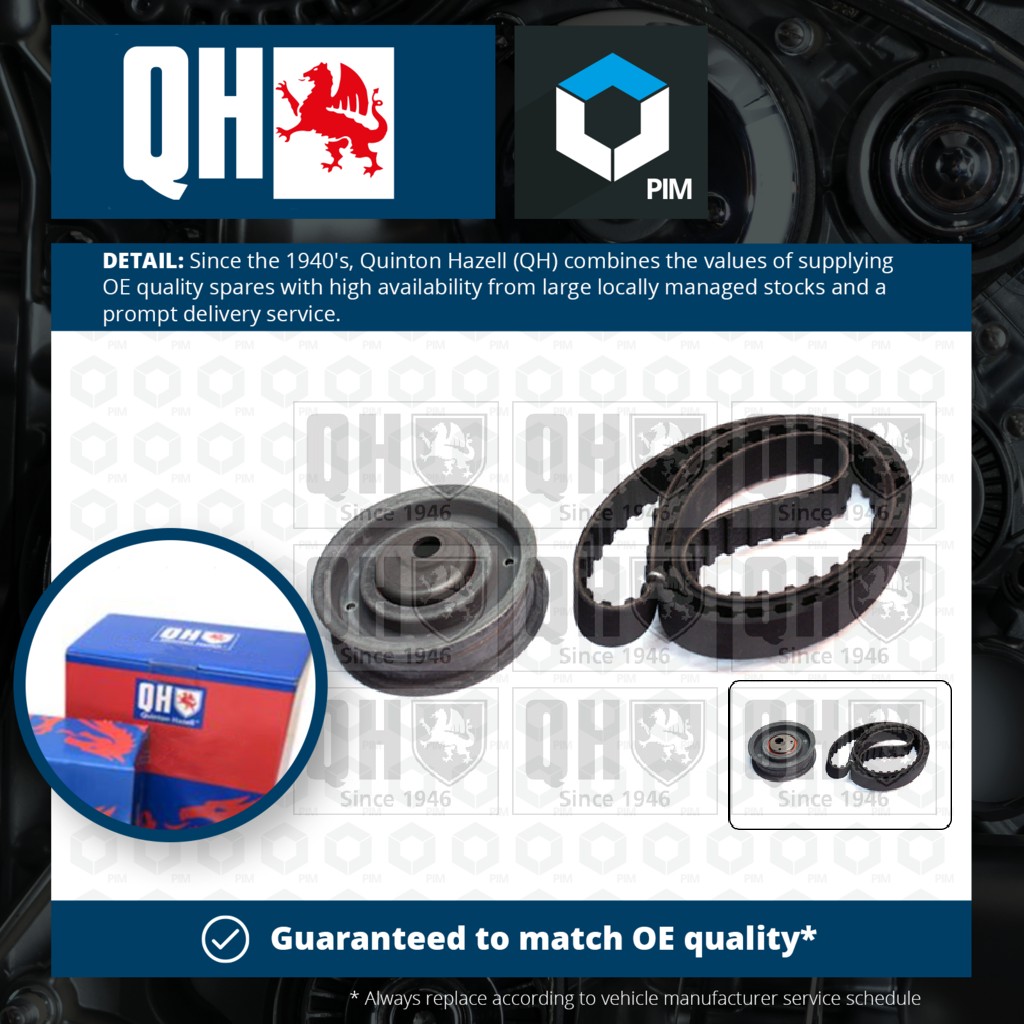 Quinton Hazell Timing Belt Kit QBK131 [PM254014]