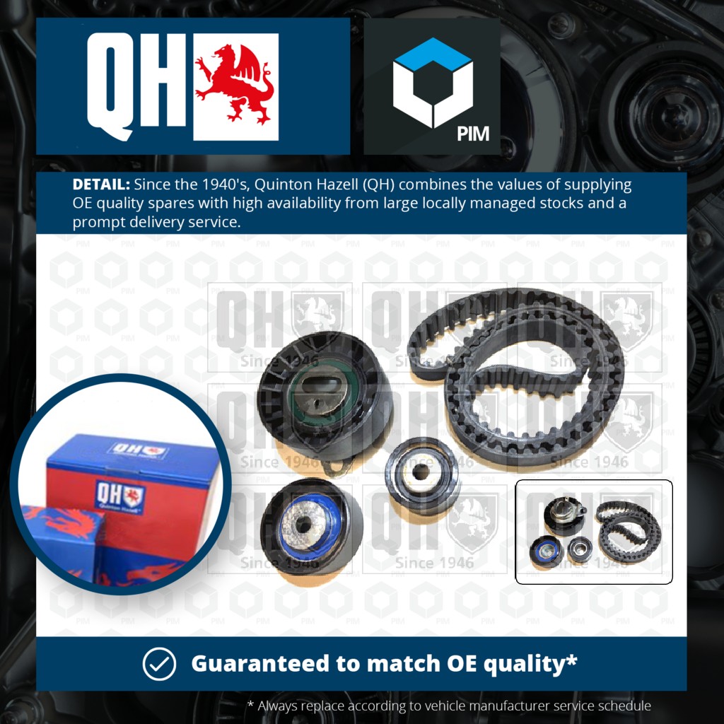 Quinton Hazell Timing Belt Kit QBK253 [PM254007]