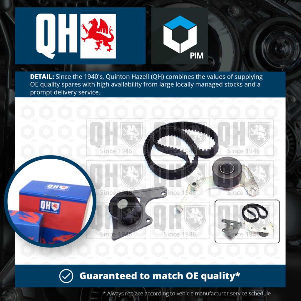 Quinton Hazell Timing Belt Kit QBK127 [PM254006]