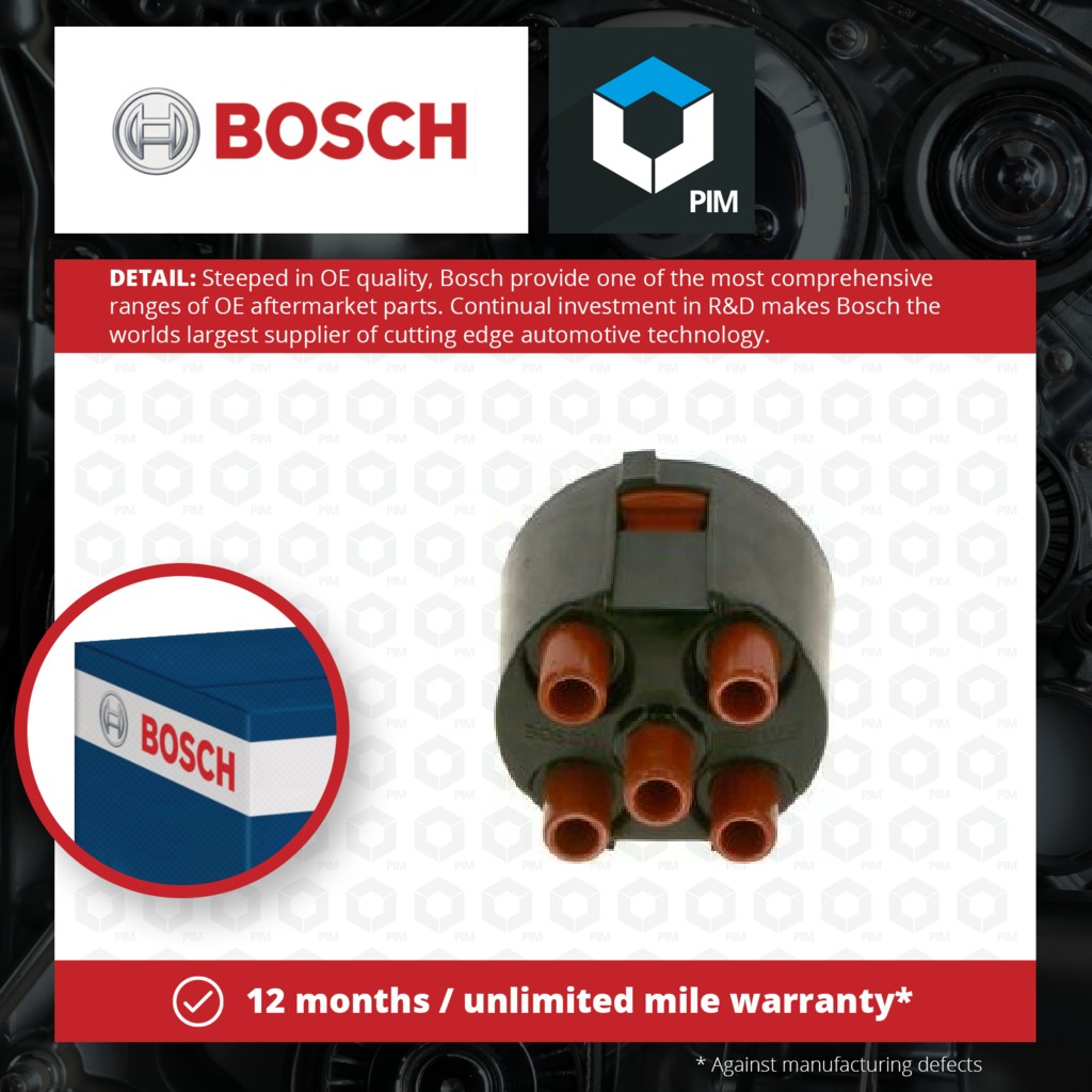Bosch Distributor Cap 1235522444 [PM251450]