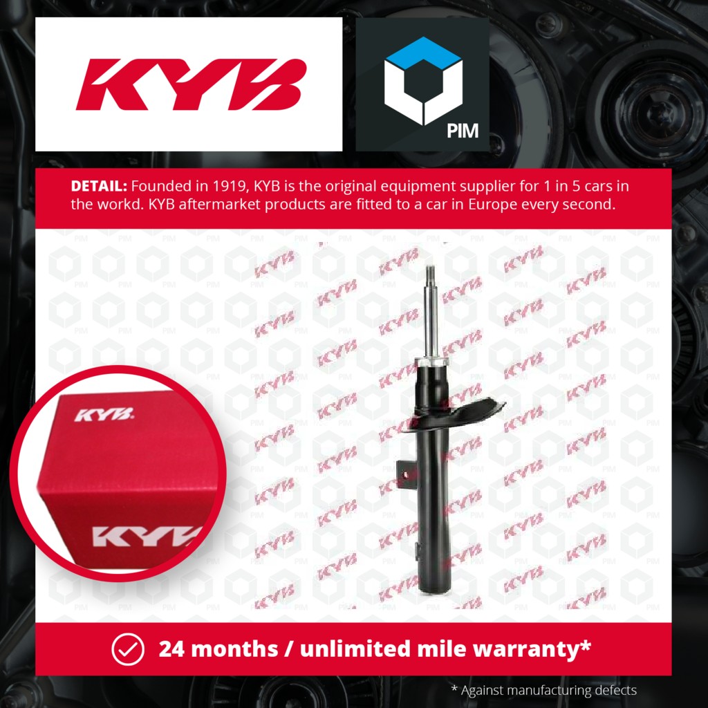 KYB Shock Absorber (Single Handed) Front Left 633730 [PM250827]