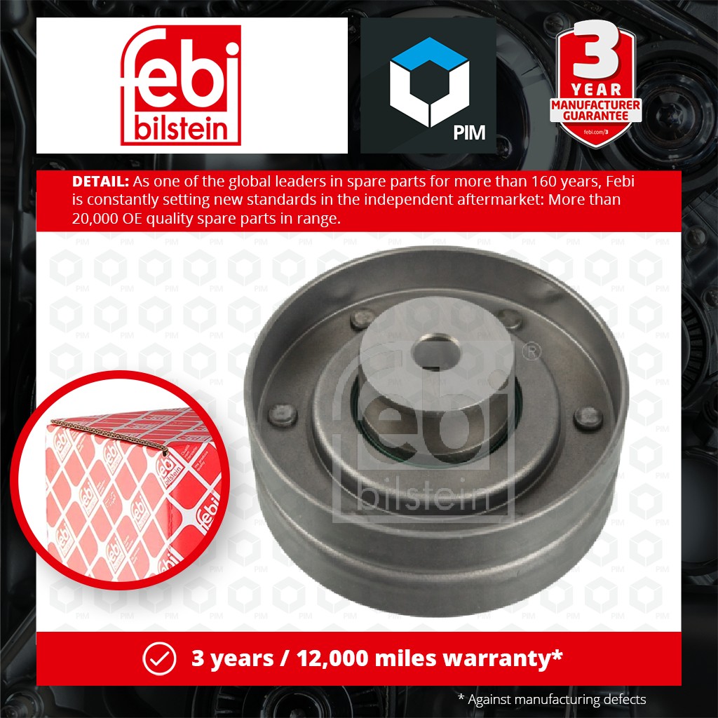 Febi Timing Belt Guide Pulley 02558 [PM248103]