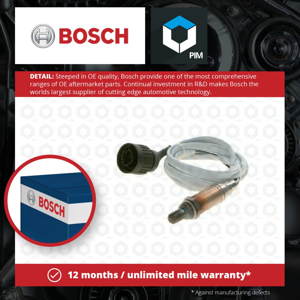 Bosch Lambda Sensor Pre Cat 0258005322 [PM245103]