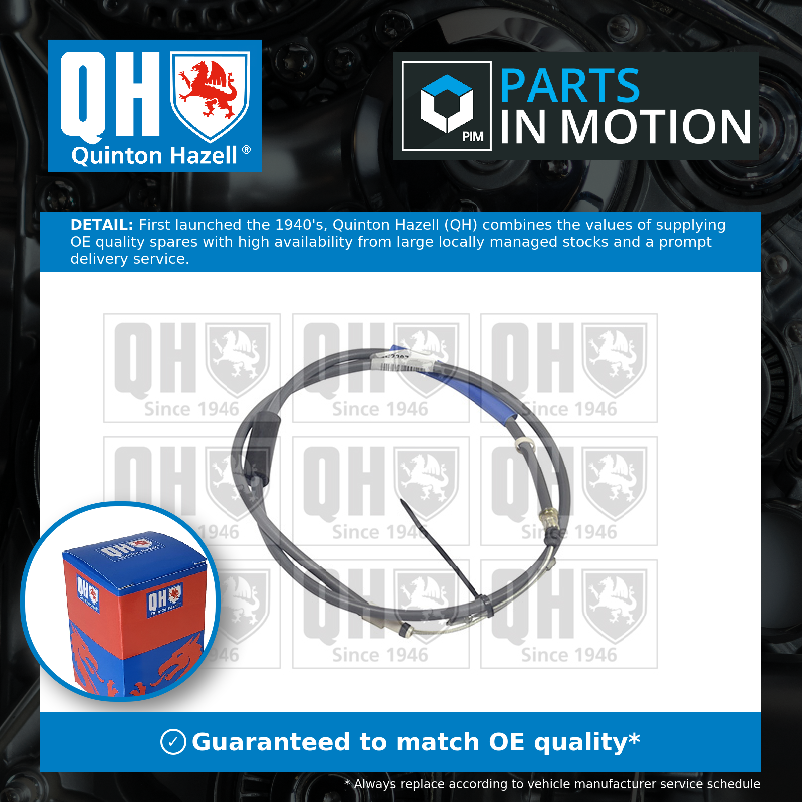 ののの Handbrake Cable fits CITROEN ZX 1.9D Rear Left 91 to 97 Hand Brake