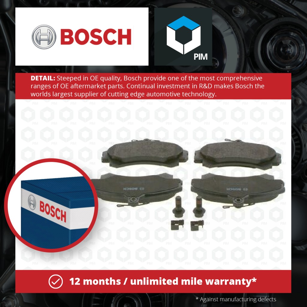 Bosch Brake Pads Set Front 0986424371 [PM243106]