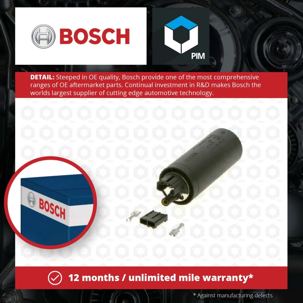 Bosch Fuel Pump In tank 0580314068 [PM242415]