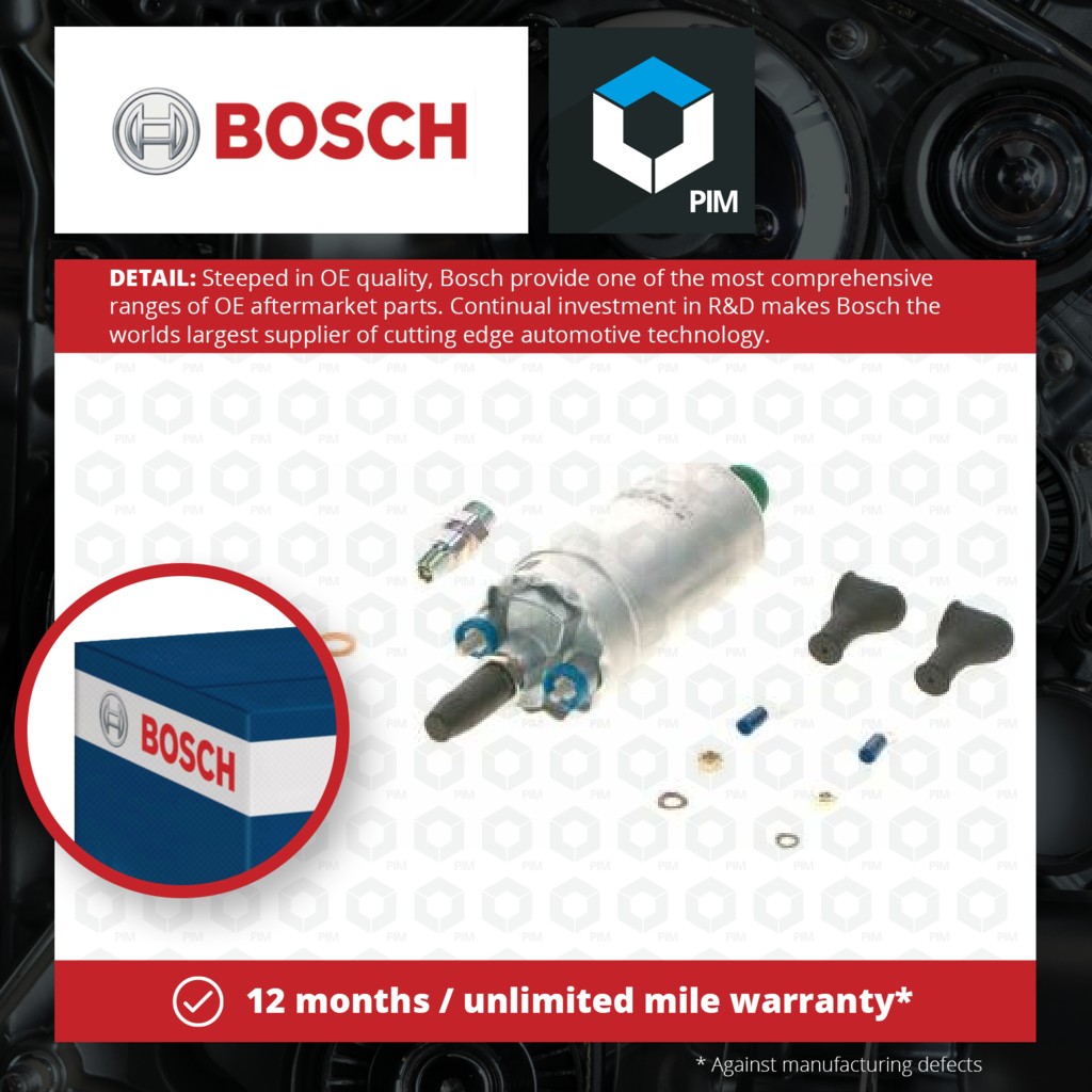 Bosch Fuel Pump In Line 0580464069 [PM242185]