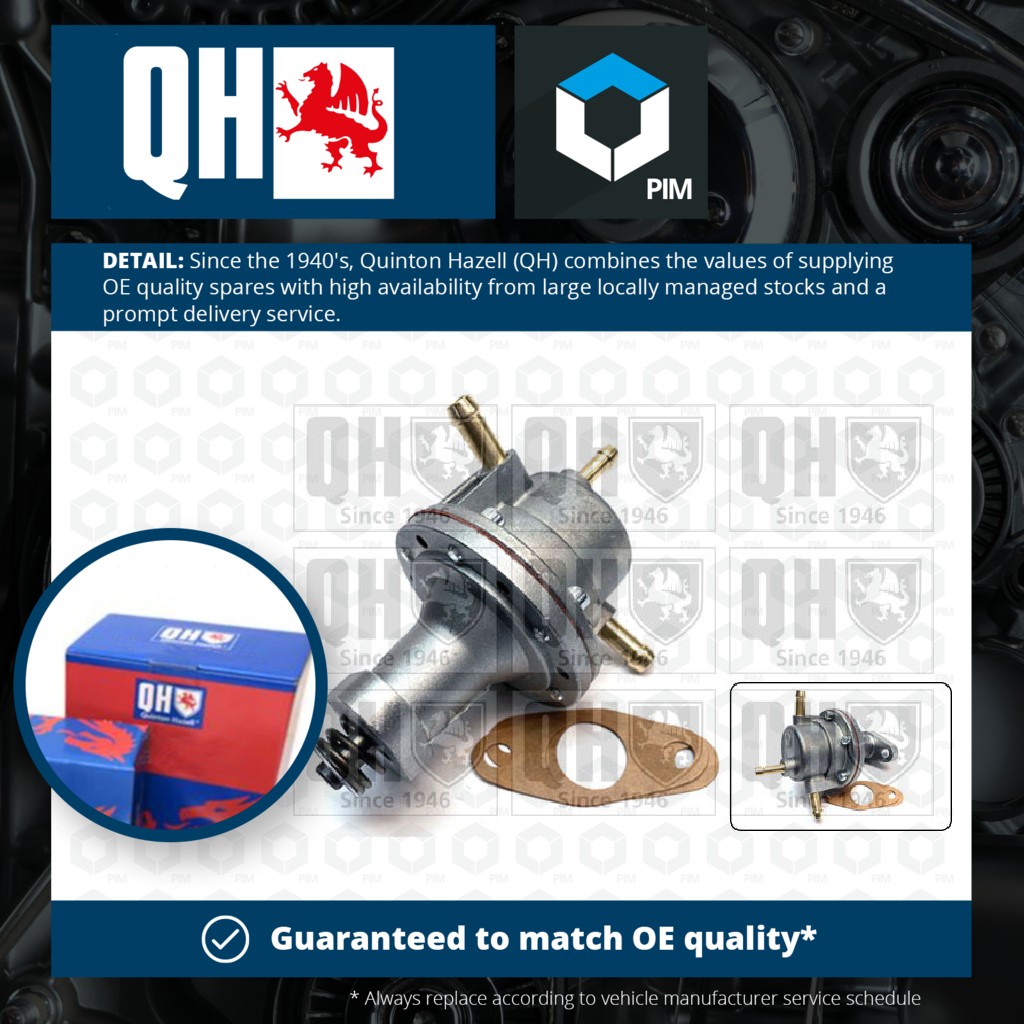 Quinton Hazell Fuel Pump QFP284 [PM242010]