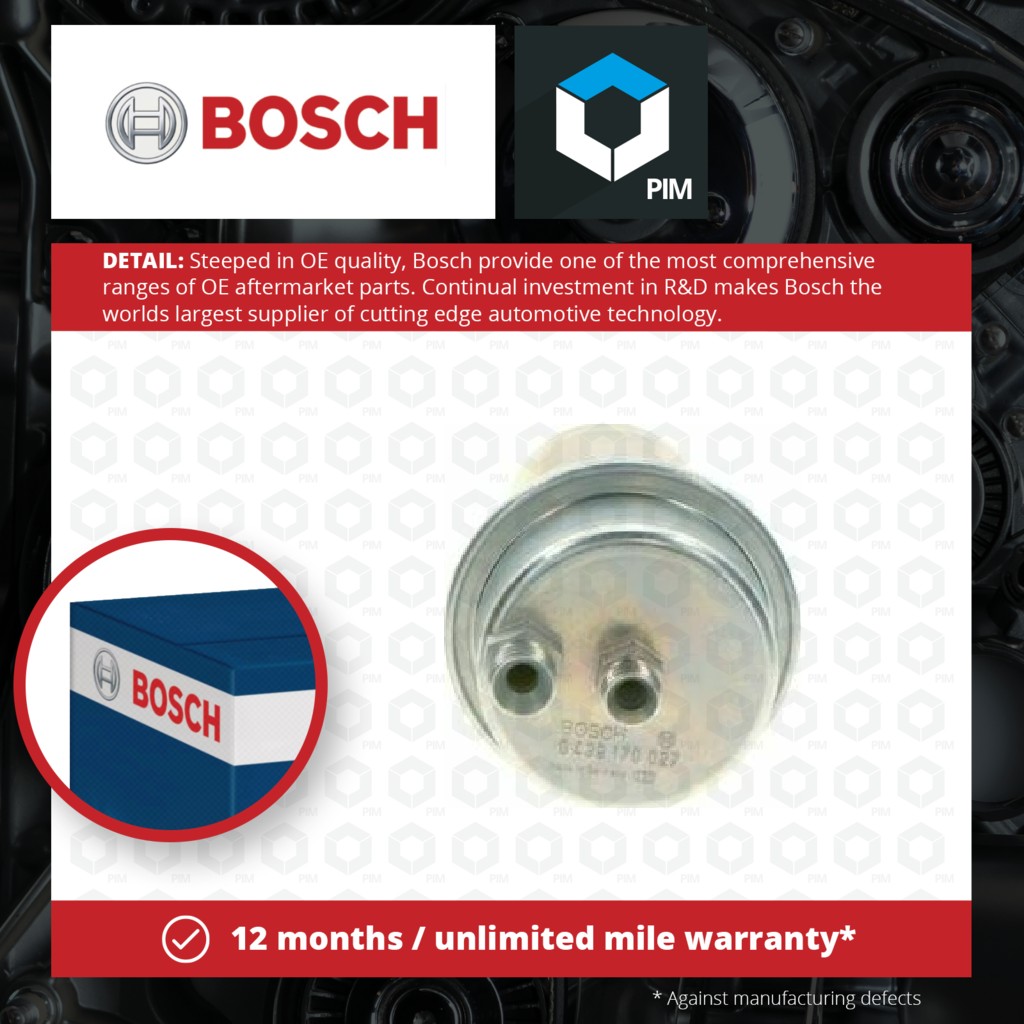 Bosch Fuel Pressure Regulator 0438170027 [PM239921]