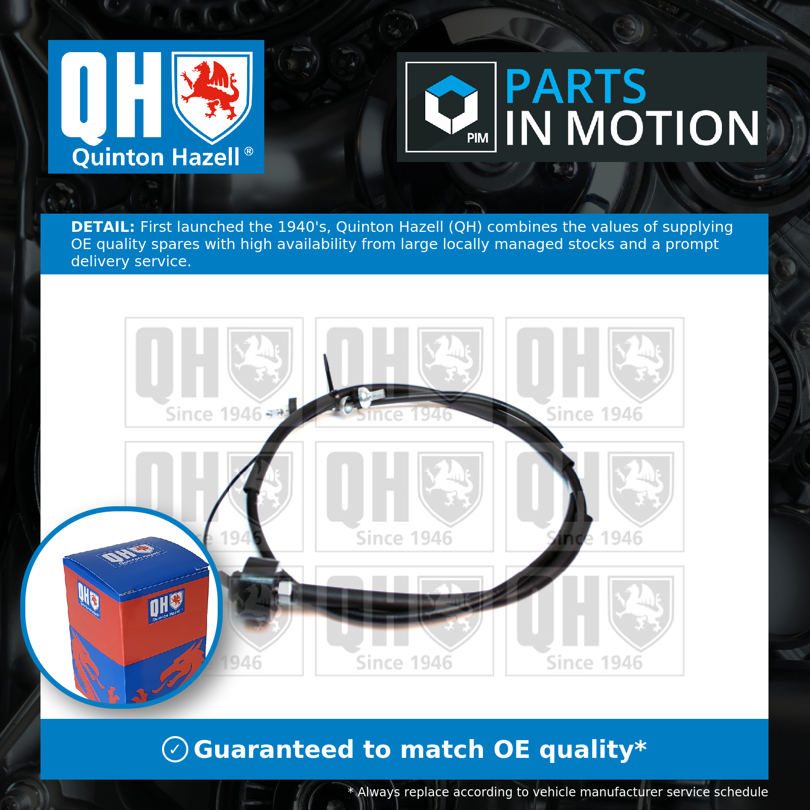 Quinton Hazell Clutch Cable QCC1391 [PM237449]