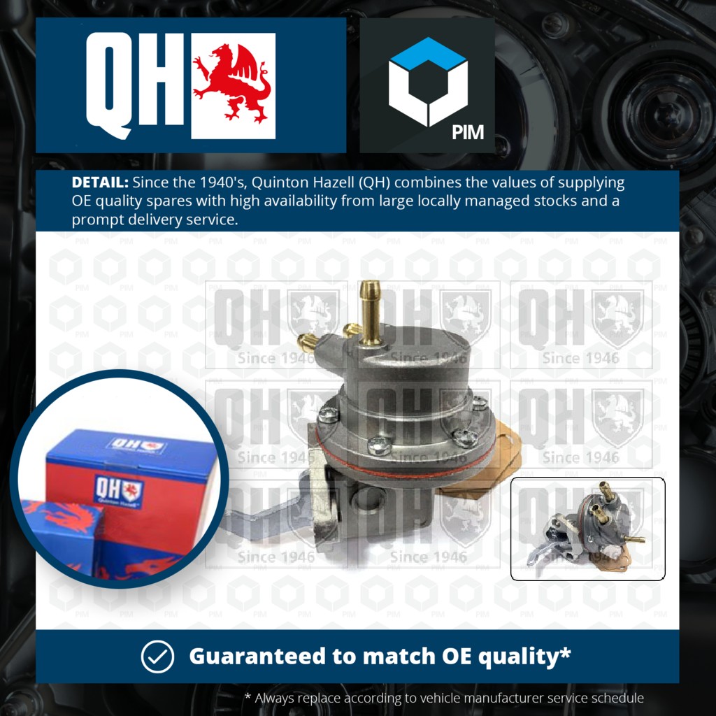 Quinton Hazell Fuel Pump QFP56 [PM227283]