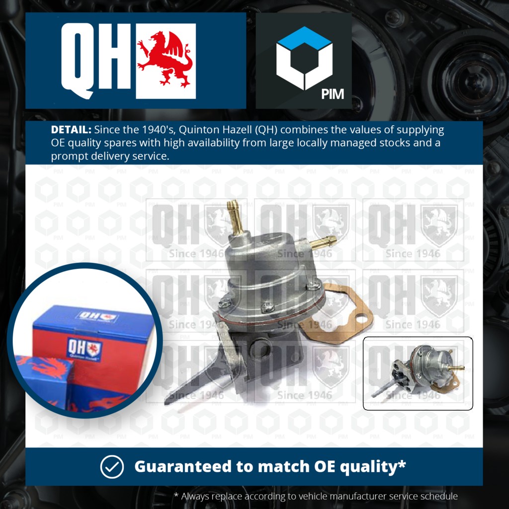Quinton Hazell Fuel Pump QFP16 [PM223916]