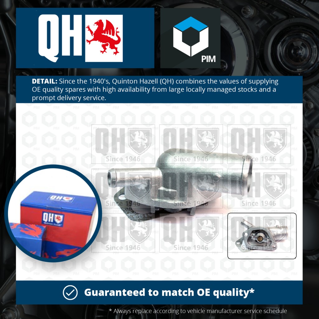 Quinton Hazell Coolant Thermostat QTH338K [PM223812]