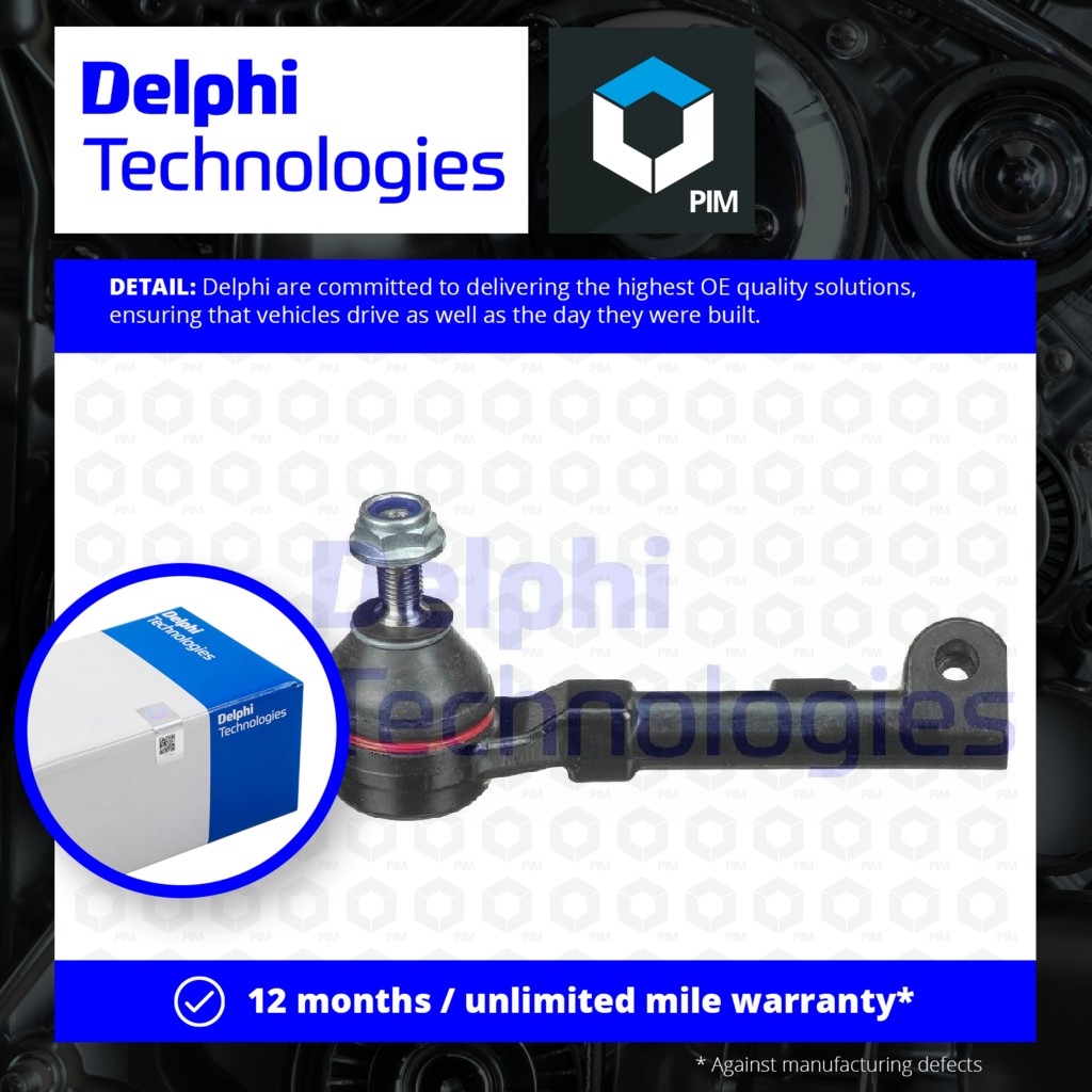 Delphi Tie / Track Rod End TA1591 [PM223242]