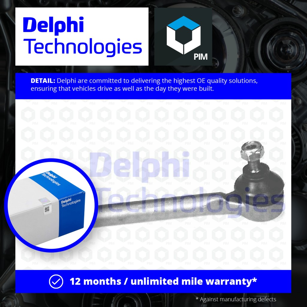 Delphi Tie / Track Rod End TA1506 [PM223209]