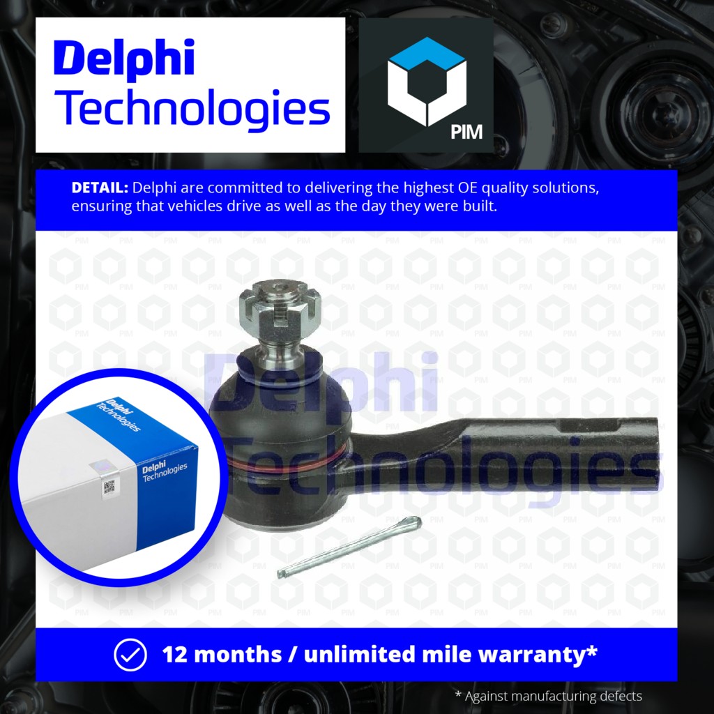 Delphi Tie / Track Rod End TA1537 [PM223110]