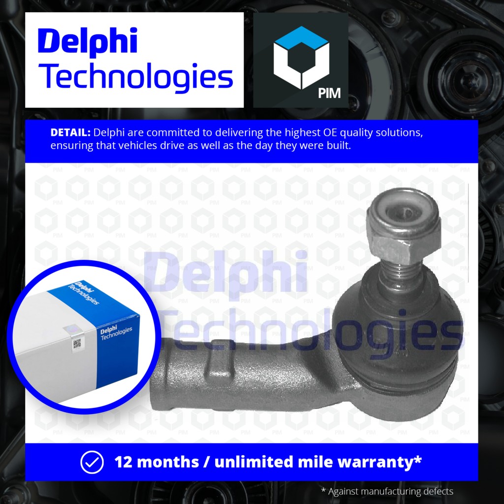 Delphi Tie / Track Rod End TA1081 [PM223054]