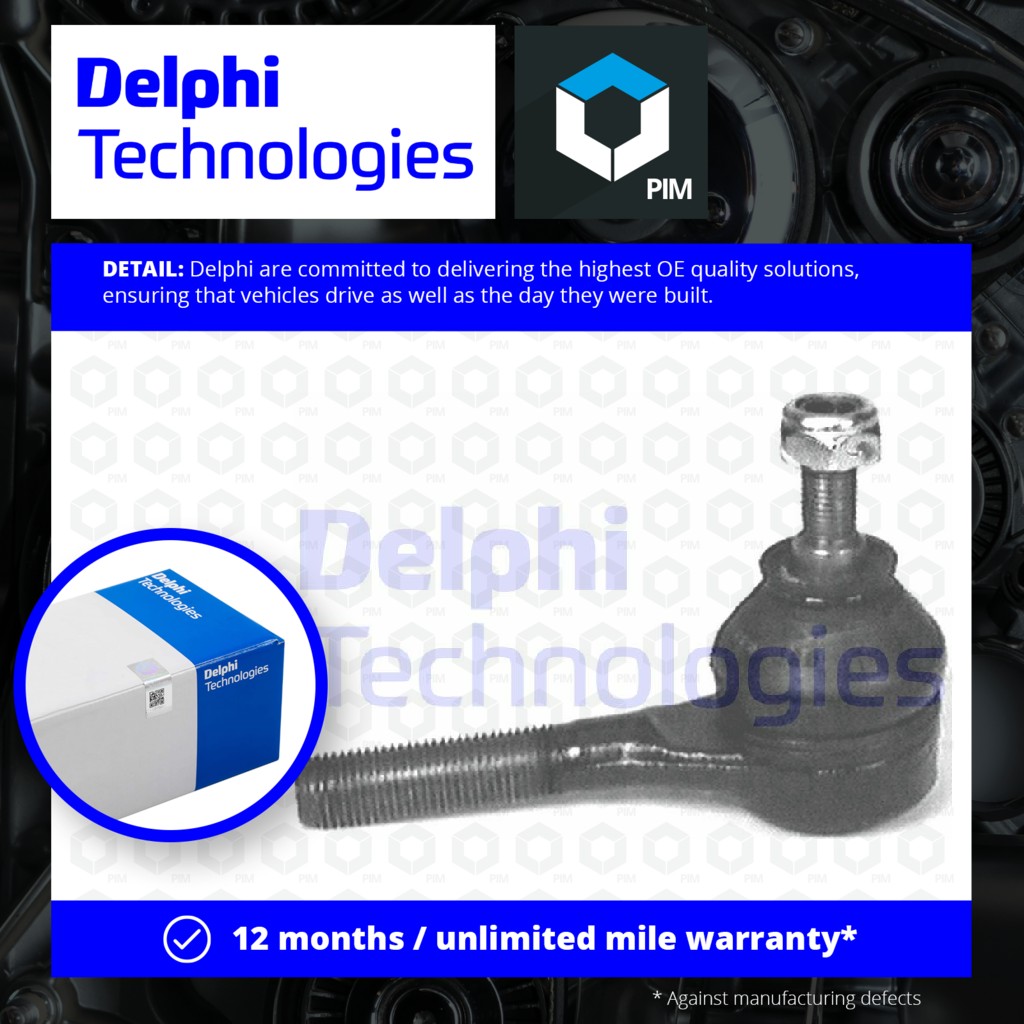 Delphi Tie / Track Rod End Left or Right TA1096 [PM223015]