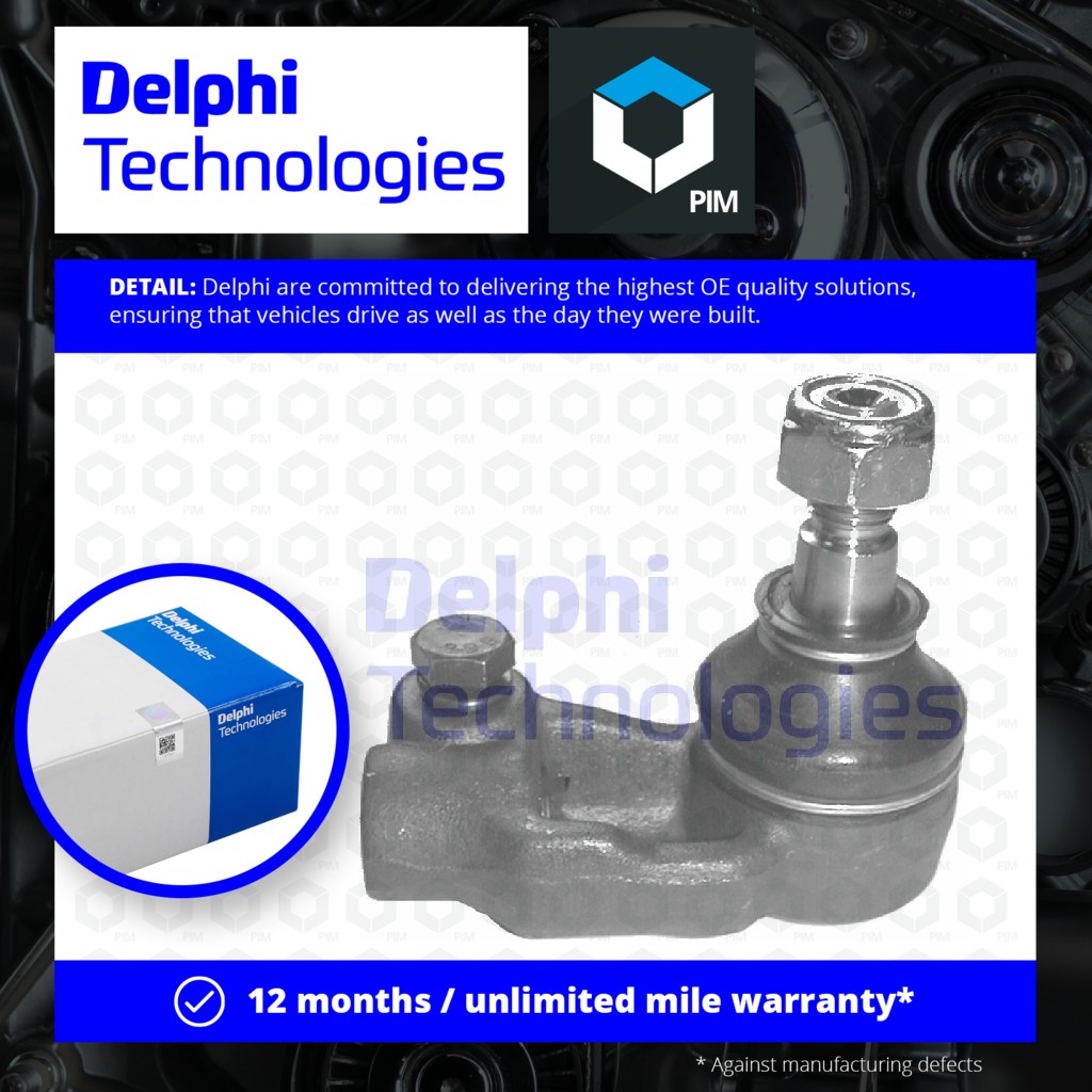 Delphi Tie / Track Rod End Right Outer TA965 [PM222993]