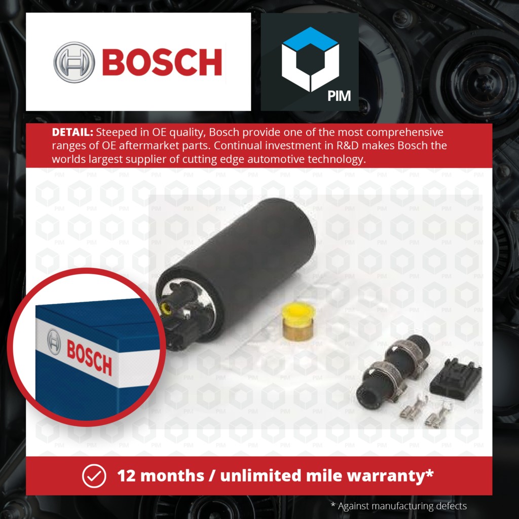 Bosch Fuel Pump In tank 0580314070 [PM221692]
