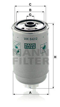 Mann WK842/2