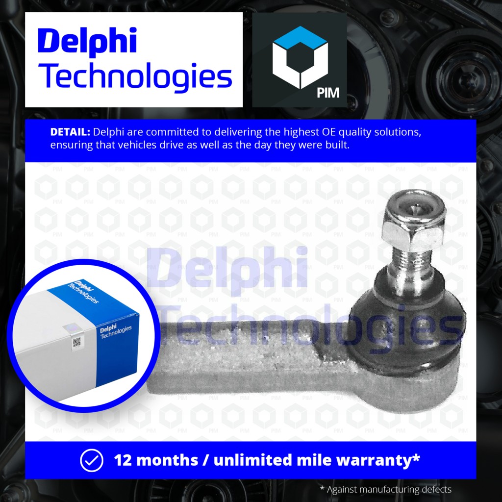 Delphi Tie / Track Rod End Left or Right TA694 [PM220245]