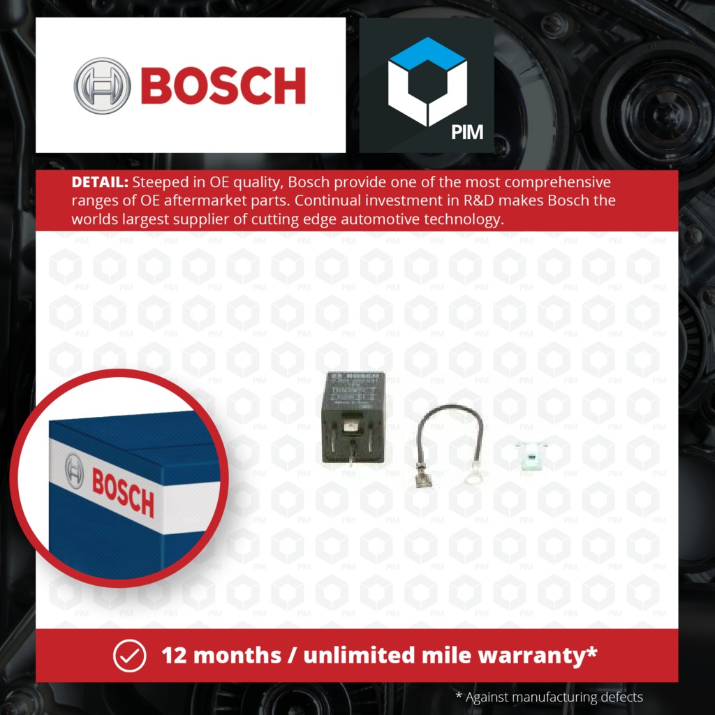 Bosch Flasher Unit 0335200041 [PM219056]
