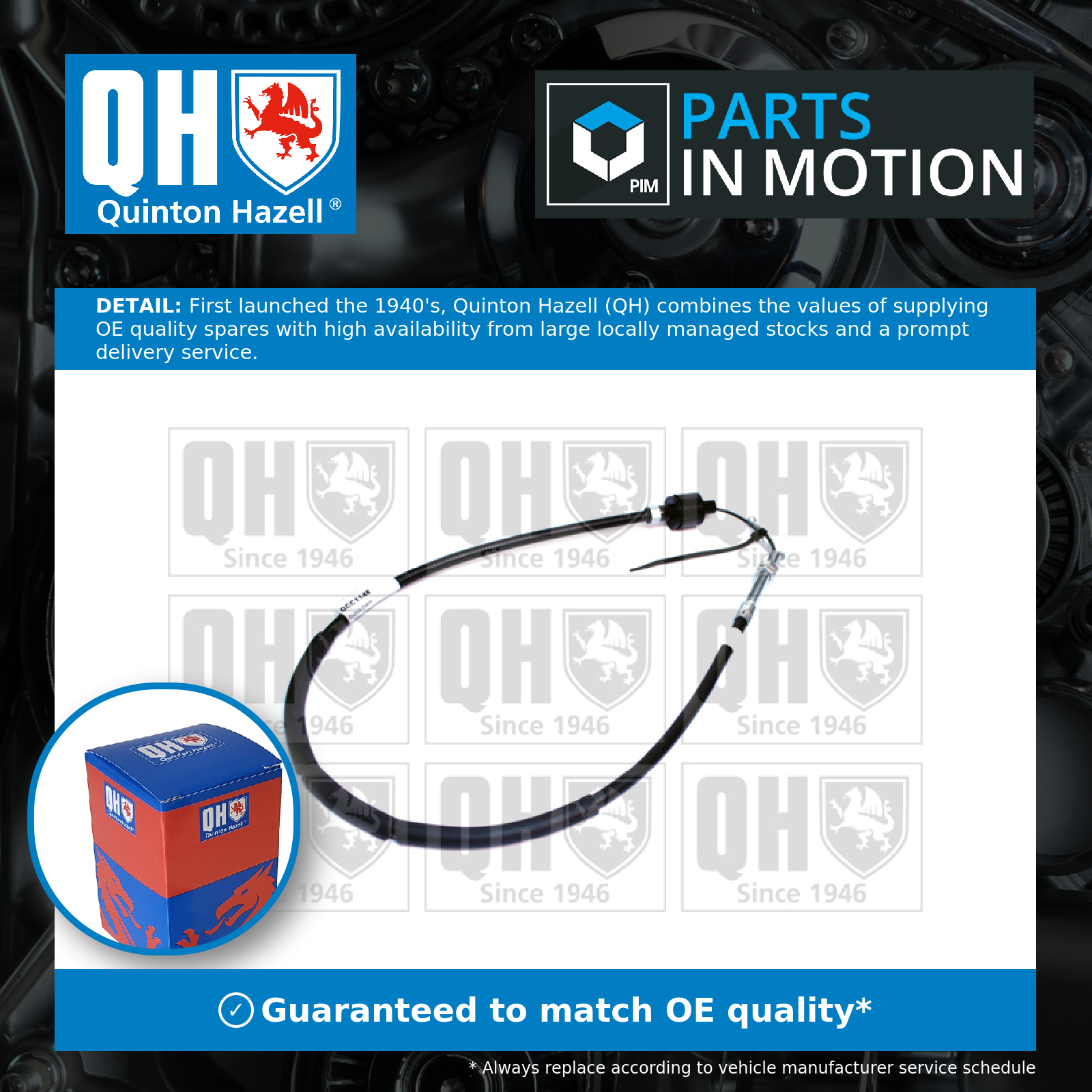 Quinton Hazell Clutch Cable QCC1148 [PM218343]