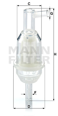 Mann Fuel Filter WK31/5(10) [PM218127]