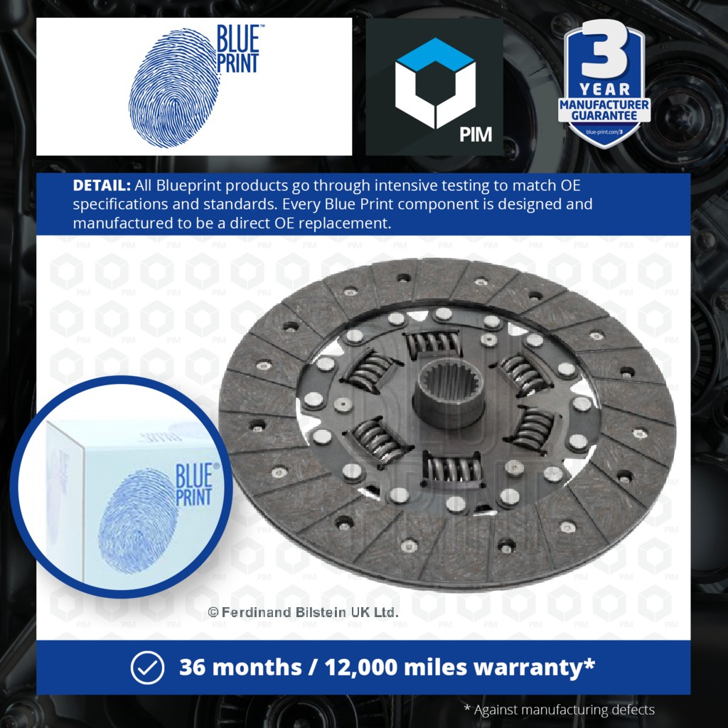 Blue Print Clutch Centre Plate ADT33129 [PM216327]