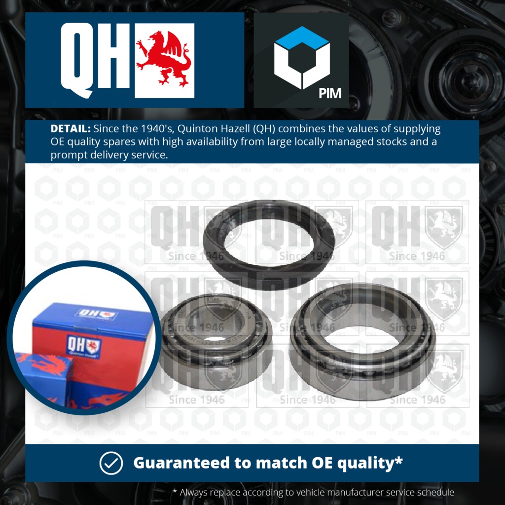 Quinton Hazell Wheel Bearing Kit Front QWB205 [PM213373]