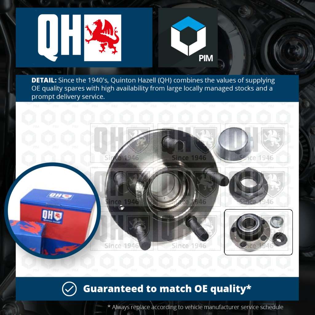 Quinton Hazell Wheel Bearing Kit QWB690 [PM212280]