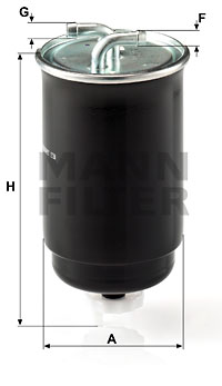 Mann Fuel Filter WK842/3 [PM211257]