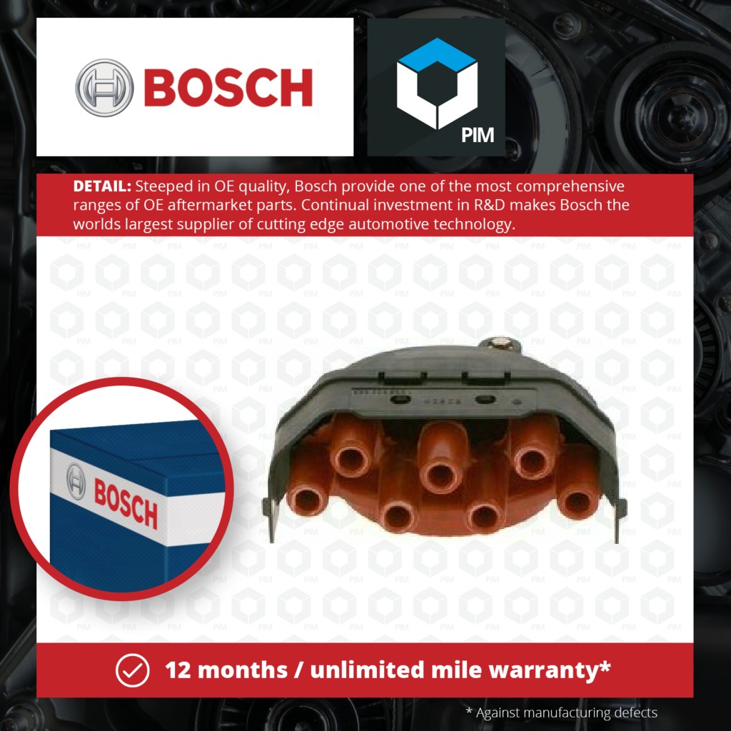 Bosch Distributor Cap 1235522365 [PM209856]