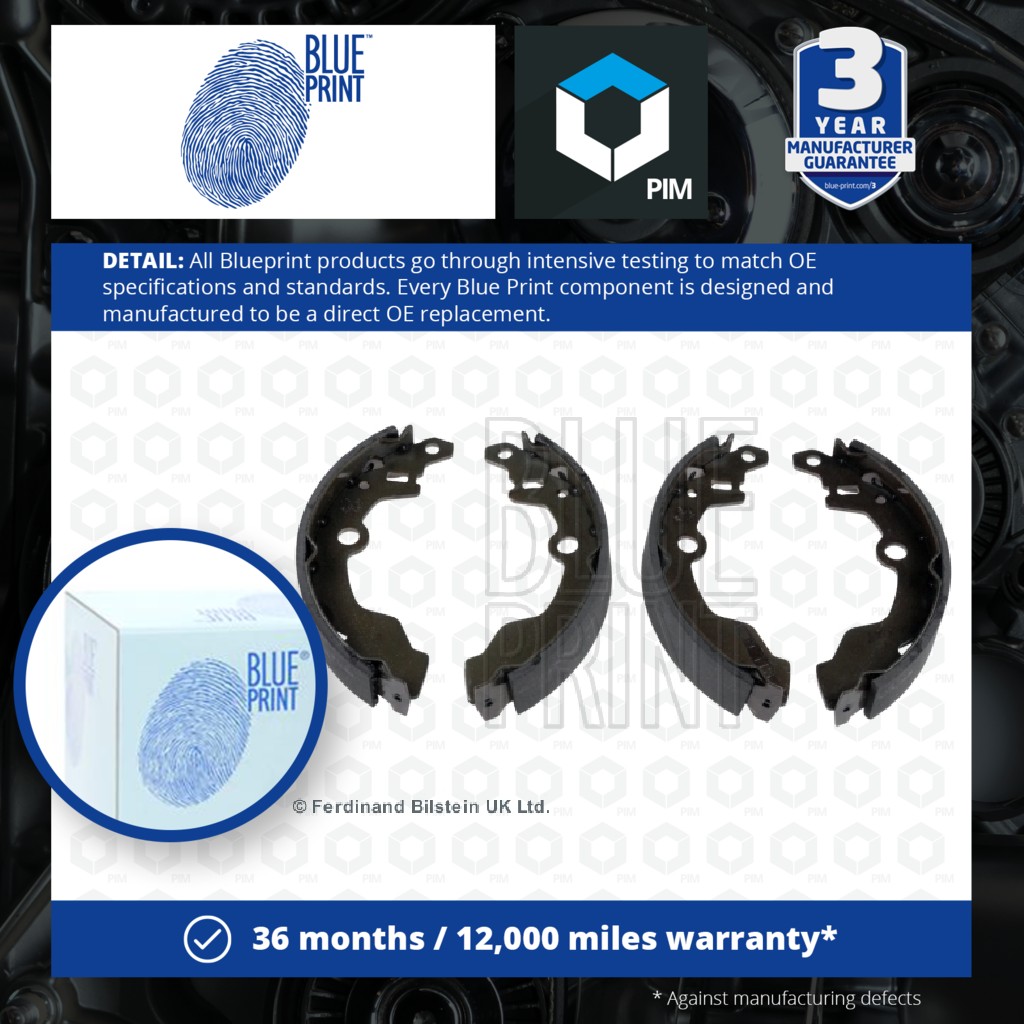 Blue Print Brake Shoes Set ADS74103 [PM209329]